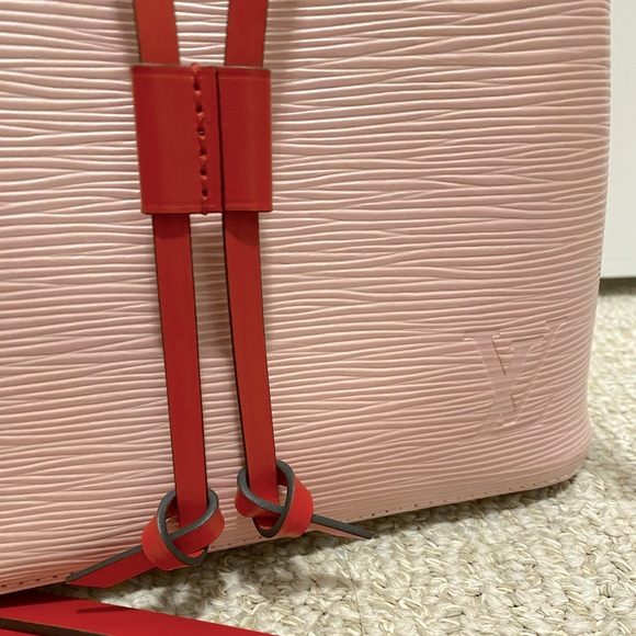 Louis Vuitton Neo Noe Bucket Bag Rose Ballerine Orange SHW Pink Epi Leather Bag - Picture 5 of 12